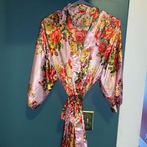 Silk robe